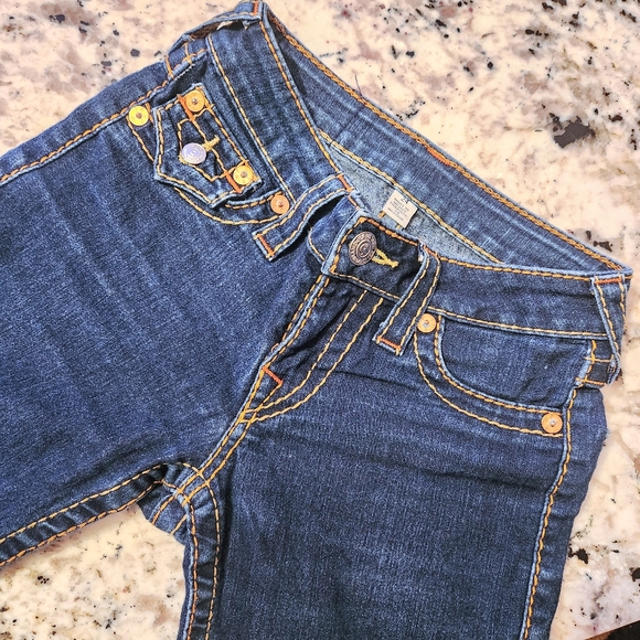 True Religion Skinny Flap Pocket Jeans - Picture 3 of 7